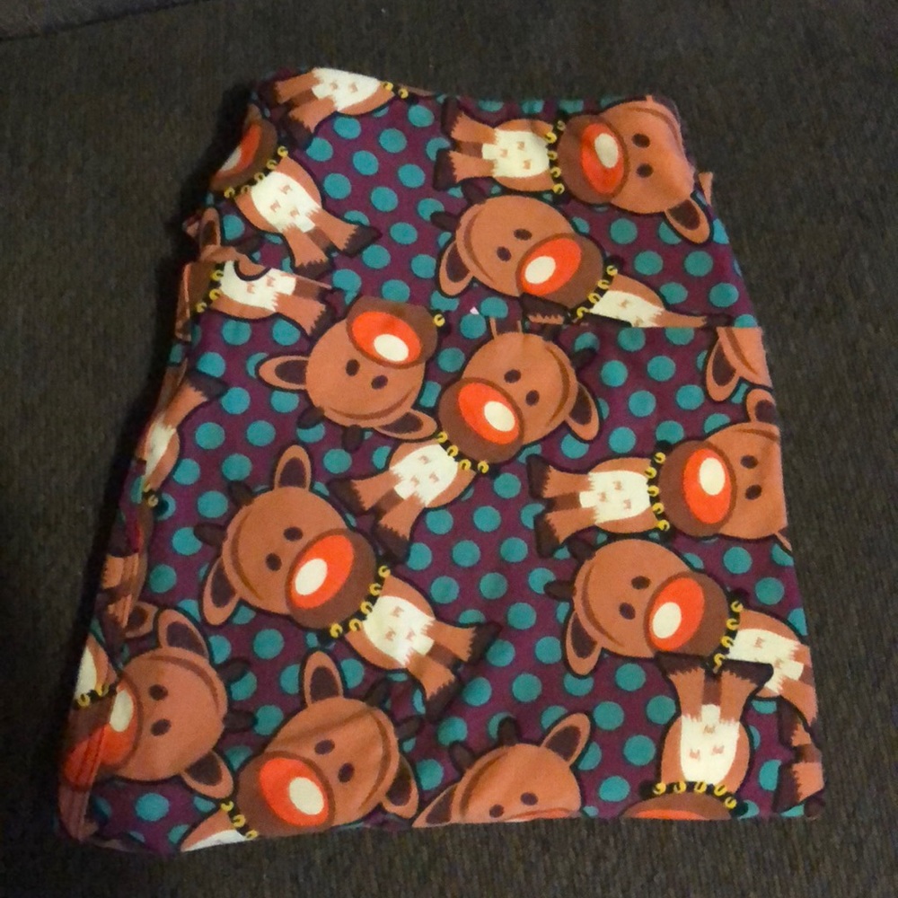 LULAROE REINDEER LEGGINGS